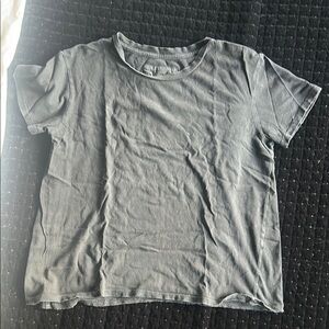 Nili Lotan Brady Black Short Sleeve Tee size L